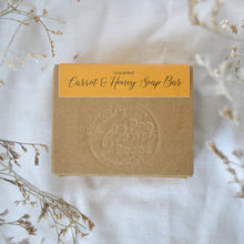 Load image into Gallery viewer, Carrot and Honey Soap Bar
