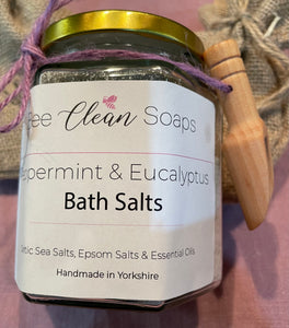 Peppermint & Eucalyptus Bath Salts