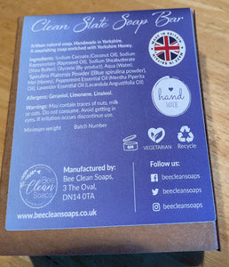 Clean Slate soap bar