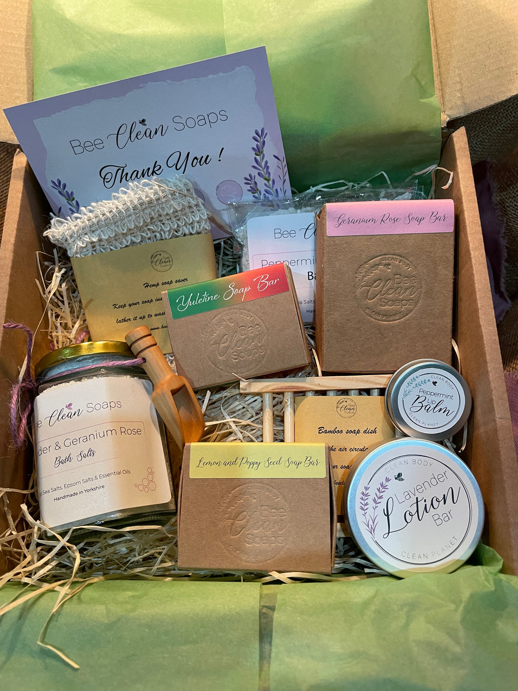 Bee Clean full bathroom Gift Box