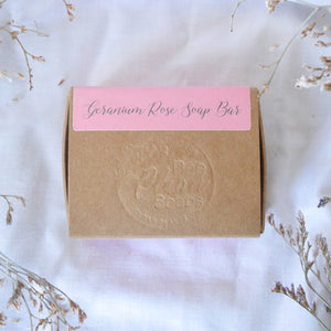 Geranium Rose Soap Bar