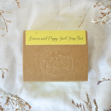 Load image into Gallery viewer, Lemon &amp; Poppy Seed Soap Bar
