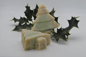 Christmas tree in Seaweed soap