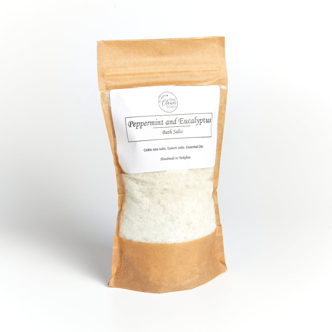 Peppermint & Eucalyptus Bath Salts