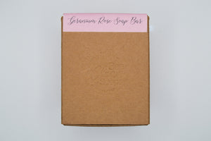 Geranium Rose Soap Bar