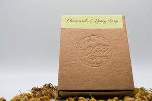 Chamomile and Honey Soap Bar - 120g