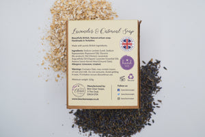 Lavender and Oatmeal Soap Bar - 120g