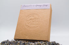 Load image into Gallery viewer, Lavender and Honey Soap Bar - 120g
