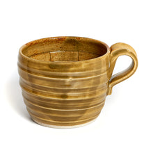 Load image into Gallery viewer, Shaving mug glazed in nettle ash
